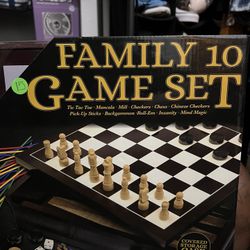 Family 10 Game Set