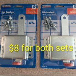 Garage Door Security Bolts