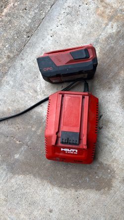 Hilti charger and battery