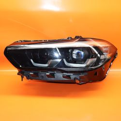 BMW X5 HEADLIGHT LEFT DRIVER 2019 2020 2021 2022 X6 (contact info removed)-07 G05 G06 OEM