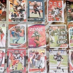 NFL Panini Cleveland Browns Nick Chubb Football Card Lot