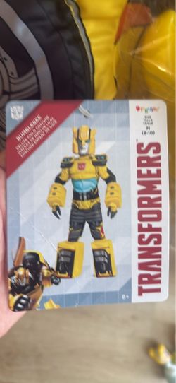 Transformers Bumblebee Deluxe Child Costume Size M (8-10)