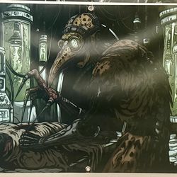 Vinyl Art Print - Necrotech 03 Plague Doctor