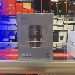 Sirui 40mm T1.8 Anamorphic Lens