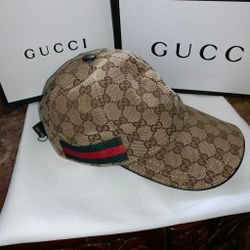 GG Brown Monogram Hattt 