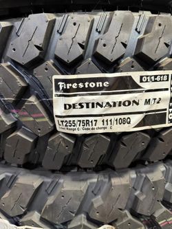 255 75 17 New Tires