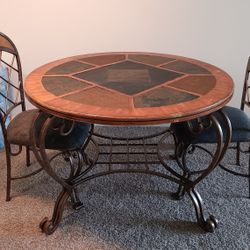 47" Dining Room Table + 2 Chairs