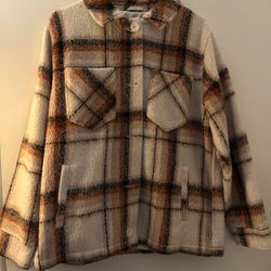 Brown Flannel/coat 