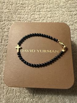 Wow 🤩!! David Yurman Spiritual Beads Cross Station Bracelet  !