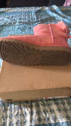 UGG Boots Coral Pink Size 10