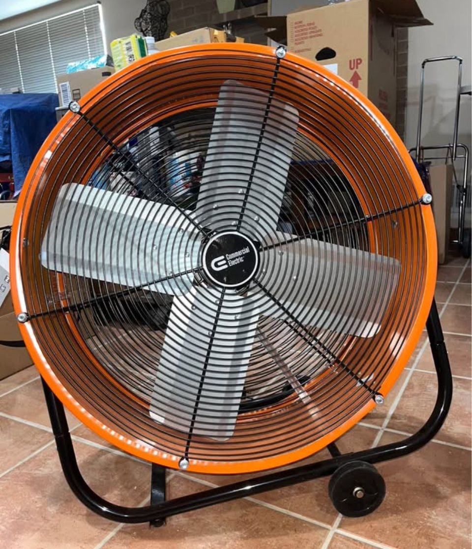 NEW Commercial 24” Tilt Drum Fan
