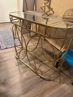 mirror table