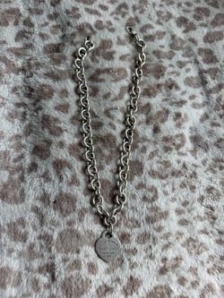 Tiffany & Co. Return to Tiffany Heart Tag Chain Link Necklace
