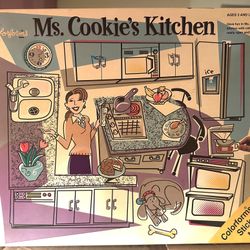 Vintage Colorforms - Ms. Cookie's Kitchen