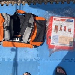 Equipment Bag And Chaps  