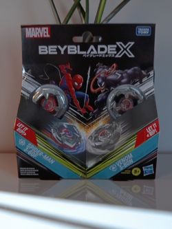 Beyblade X Marvel Spider-Man vs Venom 2-Pack