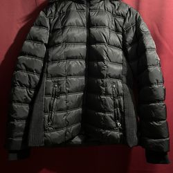 Nautica Hood Puffer Jacket WOMEN Size XL