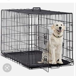 42" Foldable Dog Crate 