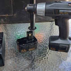 Craftsman 15.6 industrial drill with charger