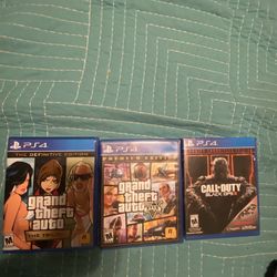 ps4 games for sale ($10 each)