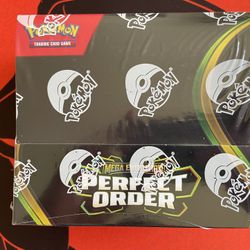 Pokémon Mega Perfect Order Booster Box Brand New Sealed