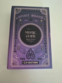 Professor Puzzle Mystic Guide 500 Piece Jigsaw Puzzle Spirit Board Purple Poster