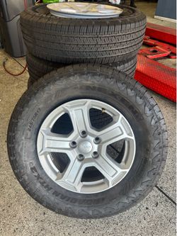 5 New tires and Rims