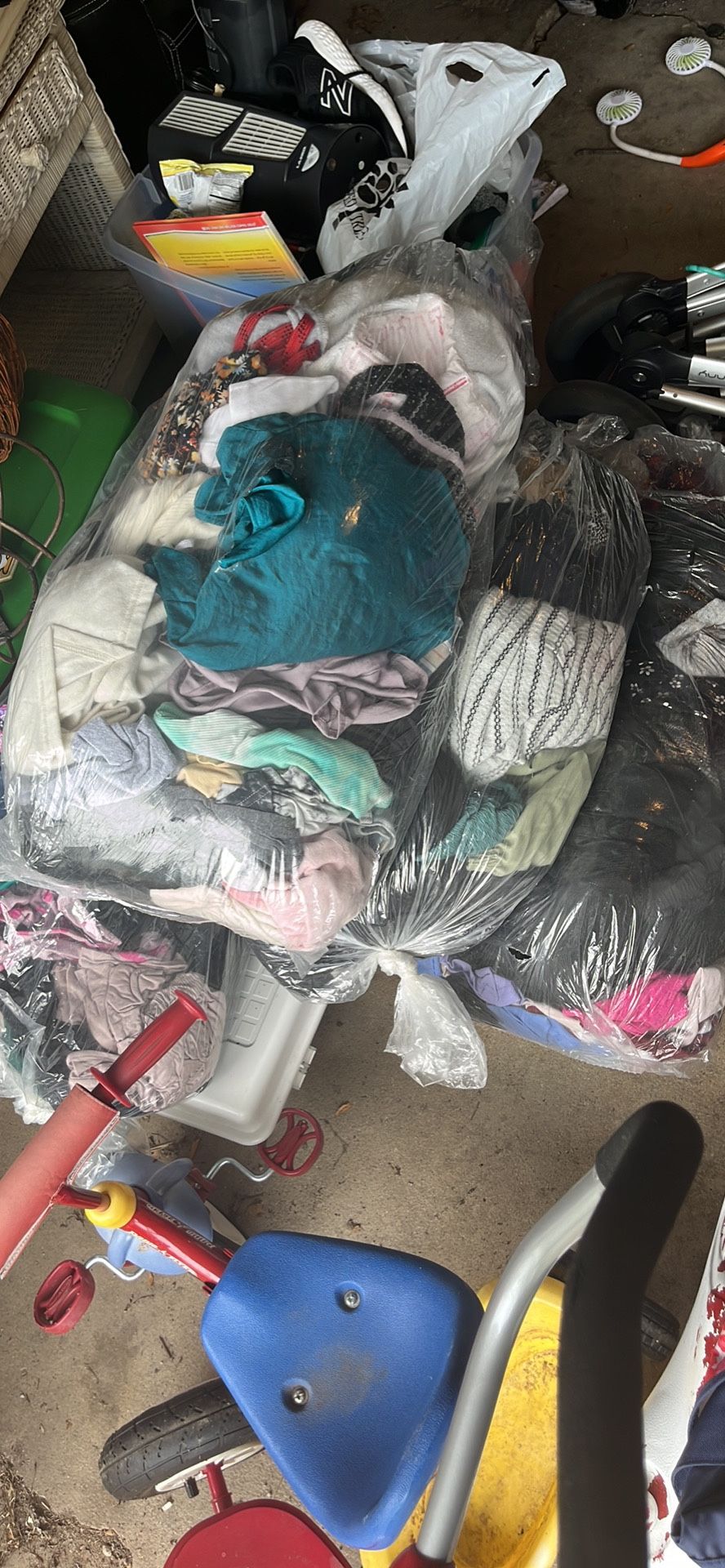 Bags Of Plus Size Clothing