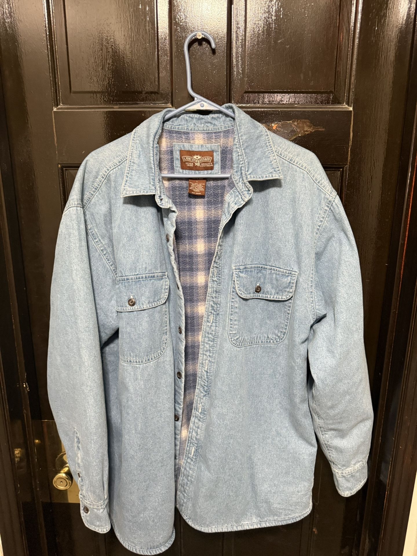 Levi’s Denim Shirt Fur Lined Shirt 