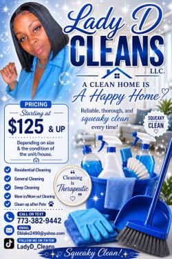 Cleaning is therapeutic