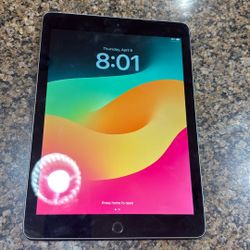 Apple ipad 6 th gen 128 gb 9.7 inch like new 