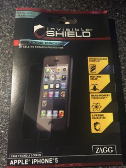 ZAGG Invisible Shield Smudge Proof for iPhone 5, iPhone 5 screen protector
