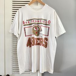 Vintage 80’s San Francisco 49ers NFL Football T-shirt