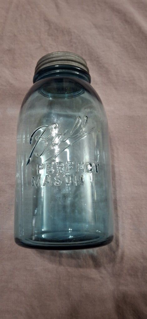 RARE!! VINTAGE!! AMAZING!! 1910's Ball Mason Jar #7