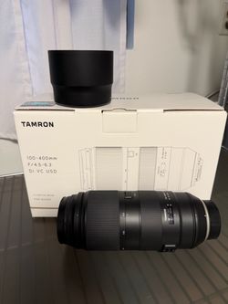 Tamron 100-400mm Telephoto Lens for Nikon (Includes Hood)