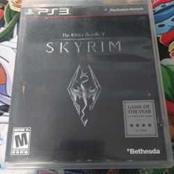 Skyrim PlayStation 3/PS3 (Read Description)