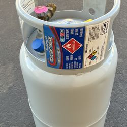 Forklift Propane Tank UL Listed Cylinder Gauge 33.5 LB Empty Cylinder