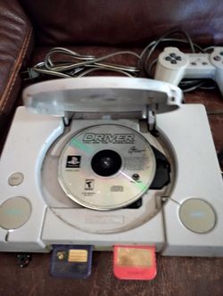 PlayStation 1 With One Game One Controller