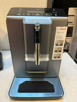Bosch 300 Series Fully Automatic Espresso and Coffee Machine, Dark Silver