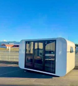 16FT Modern Tiny House Pod | Backyard Office & Guest Room