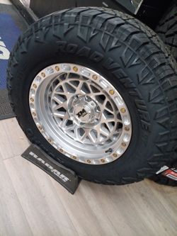 17x9 XM RIMS 6X139 6X5.5 ON 265 70 17