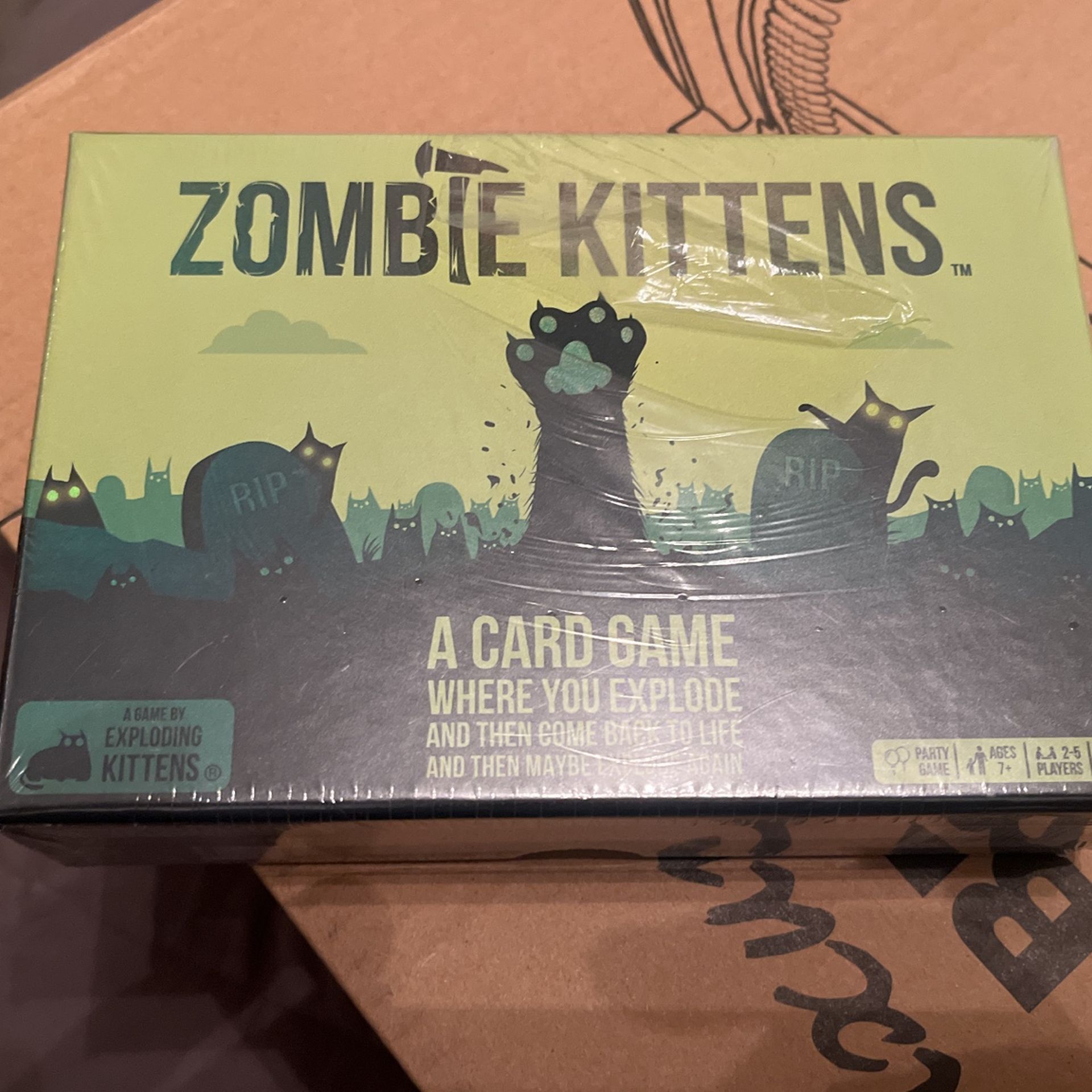 Zombie Kitten  Card Game 👀👀