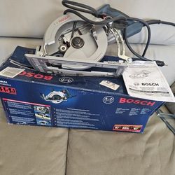 Bosch CSW41 7-1/4 Blade-Left Worm-Drive Circular Saw Like New