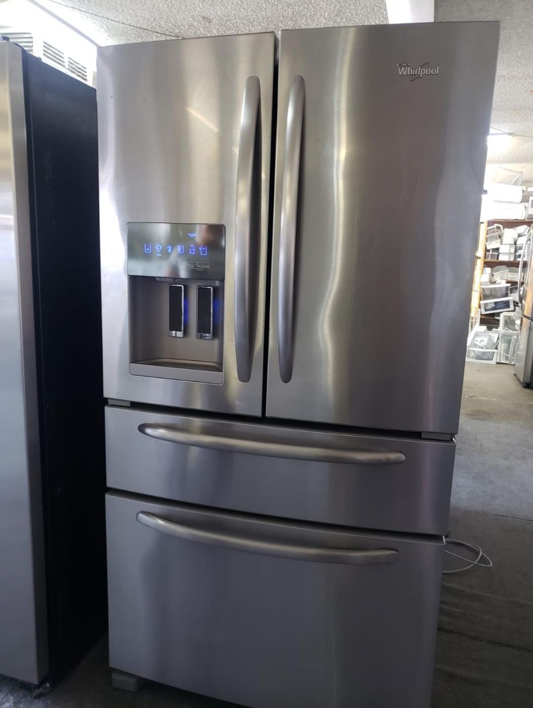 Whirlpool French Door Stainless Steel Refrigerator Fridge