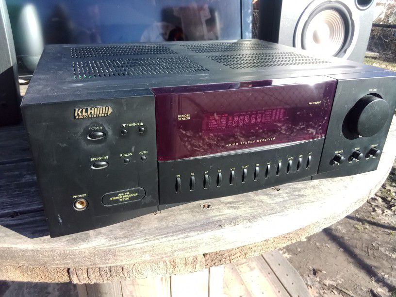 200 WATTS KLH STEREO RECEIVER $125 FINAL PRICE 