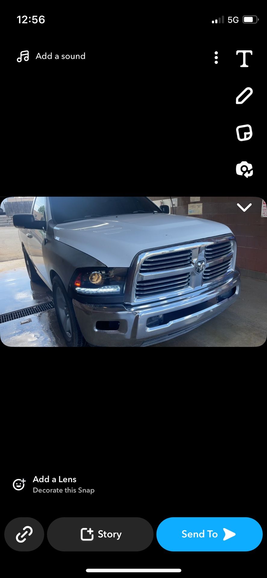 2012 ram hd front end