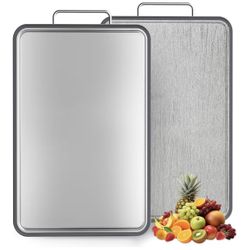 Stainless Steel Cutting Board (17x11")(brand new)