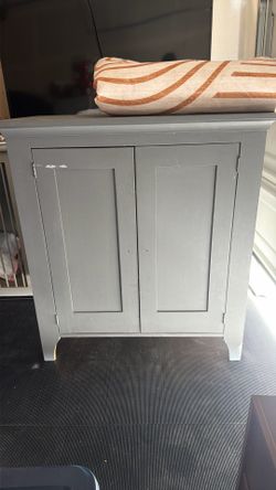 Solid Wood Accent Cabinet