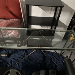 Glass Walk Way Table 
