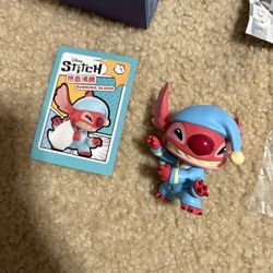 AUTHENTIC MINISO Disney Stitch Pillow Fight Series Figure - Burning Blood